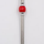 Bombilla z czerwonym kamieniem 21cm